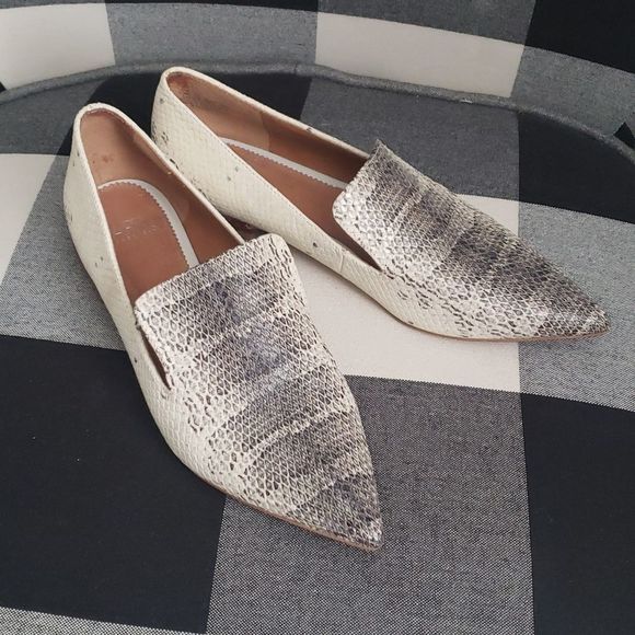 Franco Sarto Shoes - SARTO franco snake skin print flats